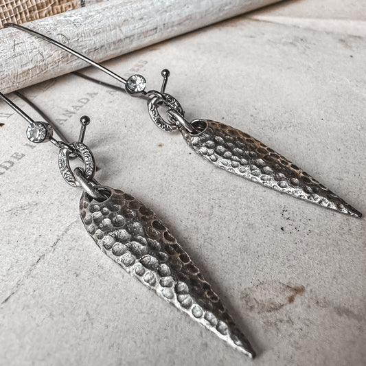 Silver Drops Earrings