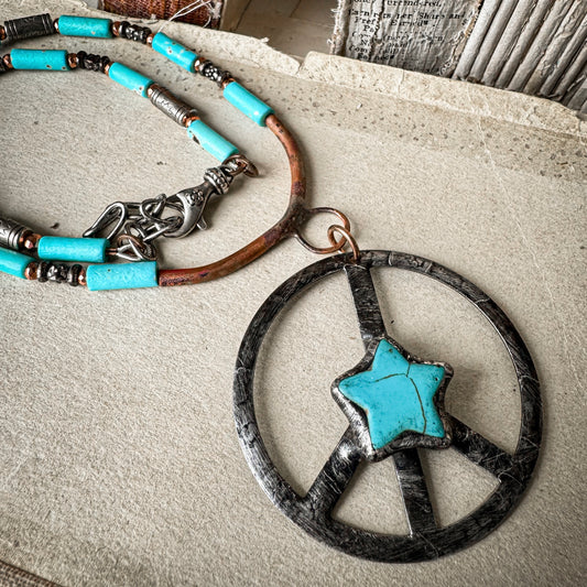 Peace Star Necklace