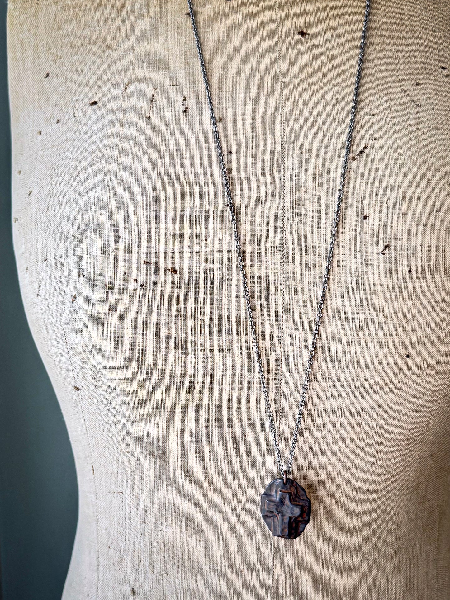 Rugged Cross Necklace