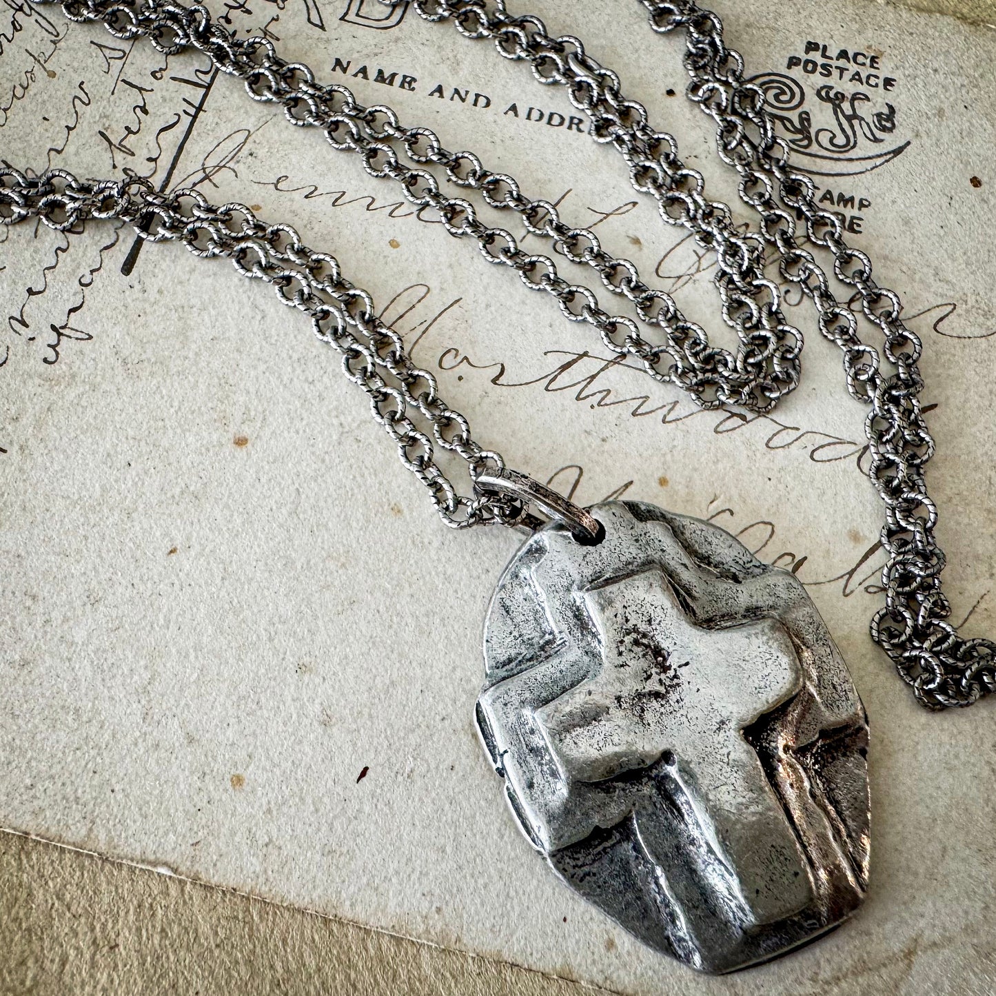 Rugged Cross Necklace