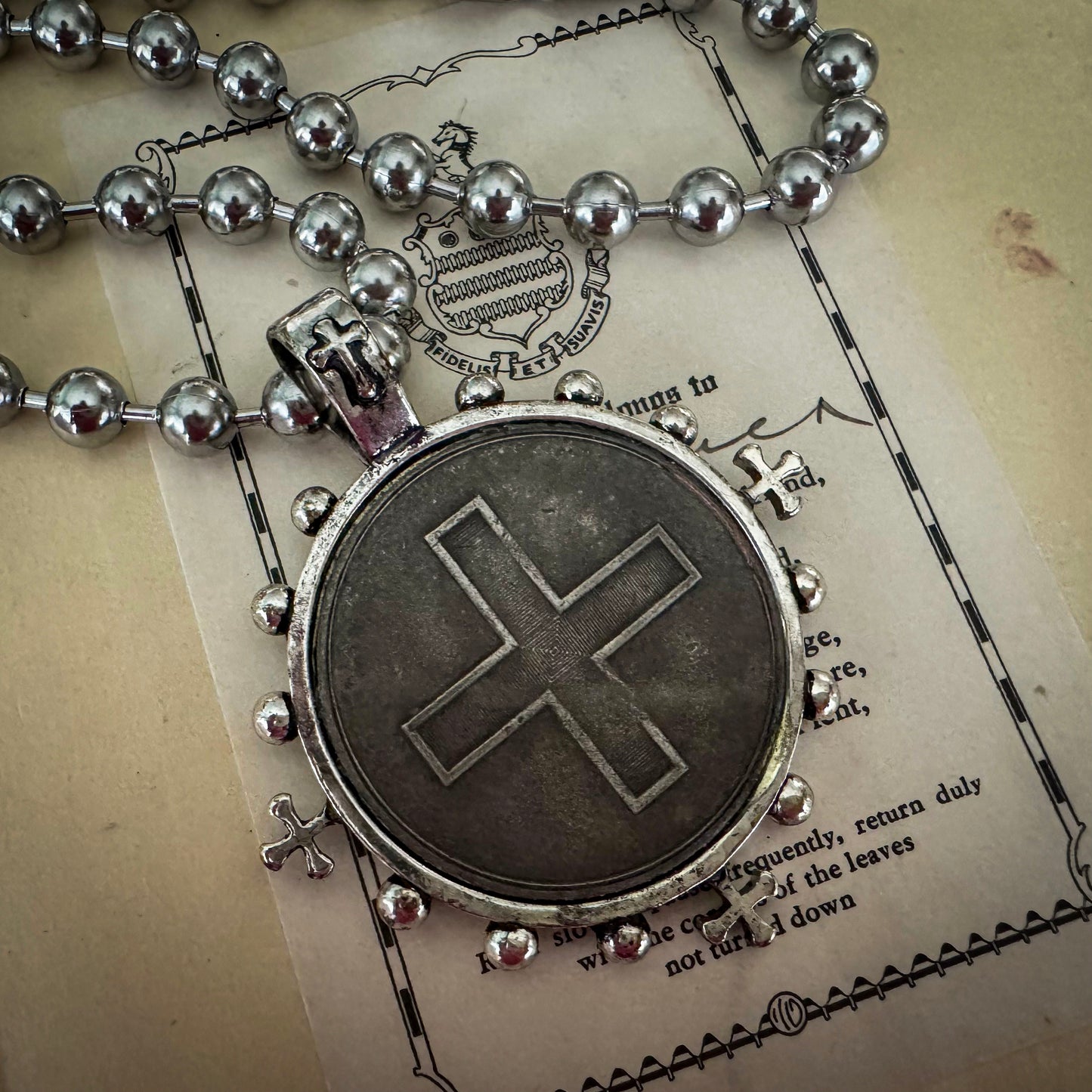 Bold Cross Necklace