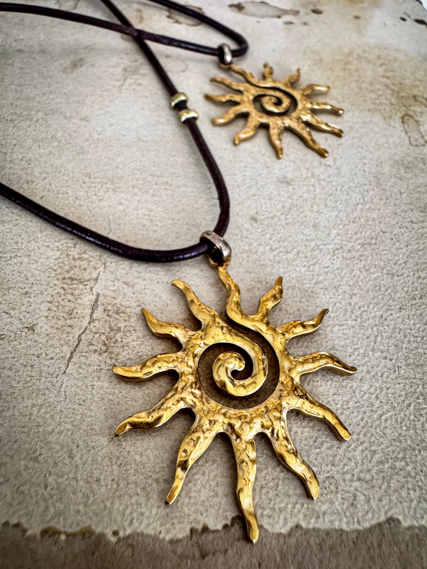 Golden Sun Necklace