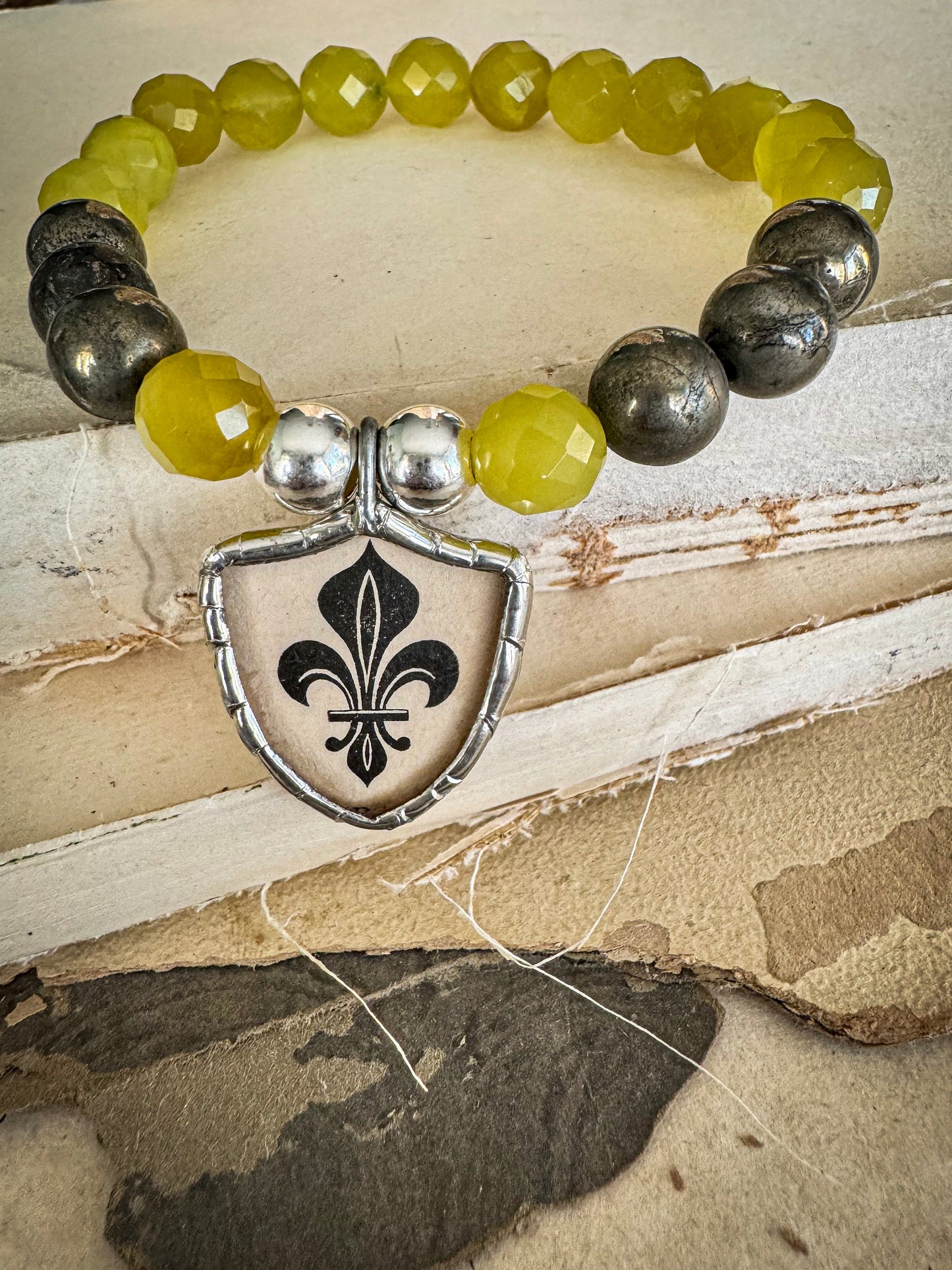 Fleur De Lis Bracelet