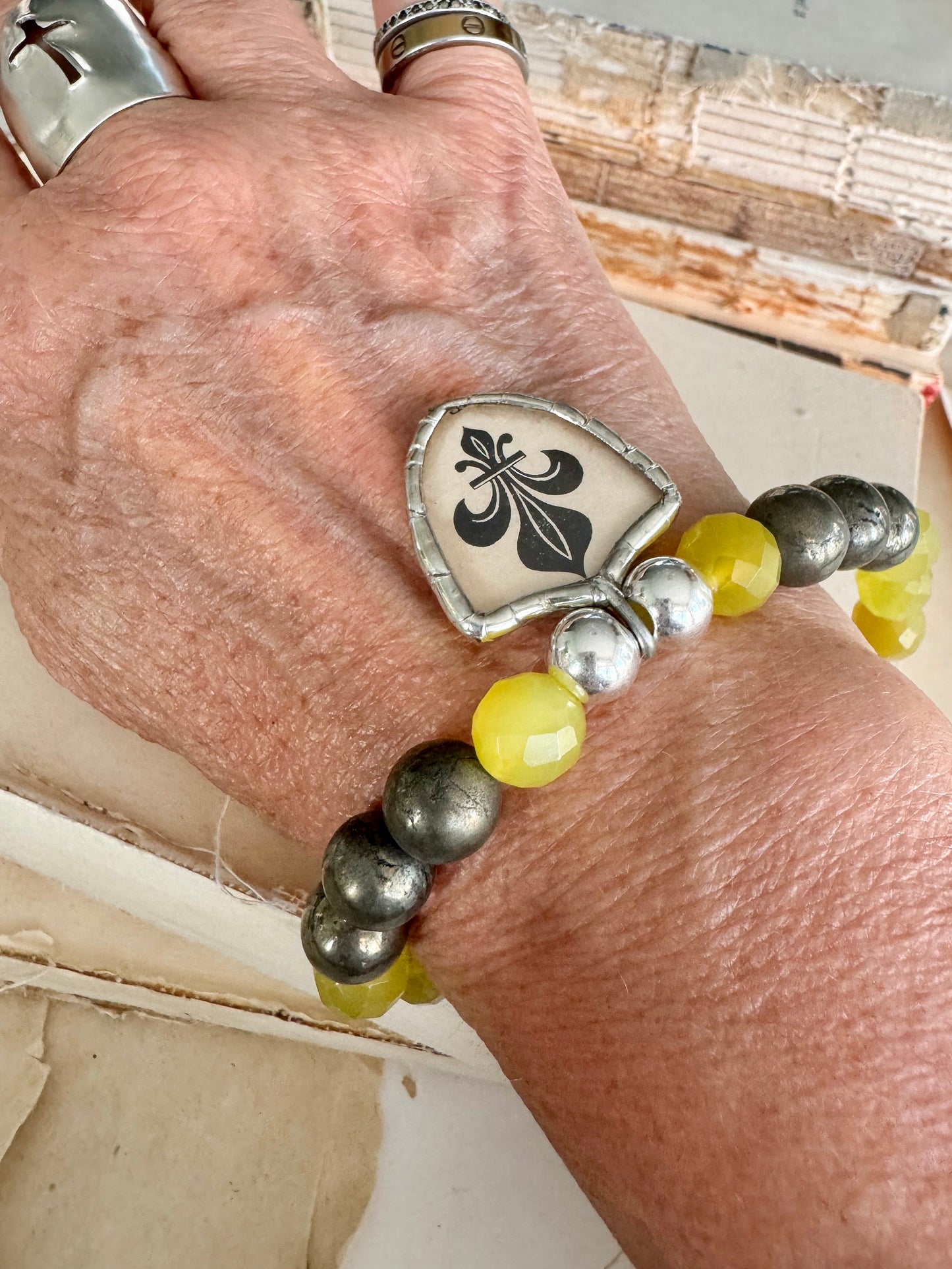 Fleur De Lis Bracelet