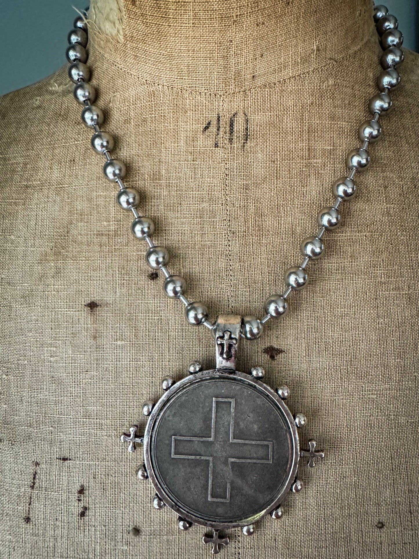 Bold Cross Necklace