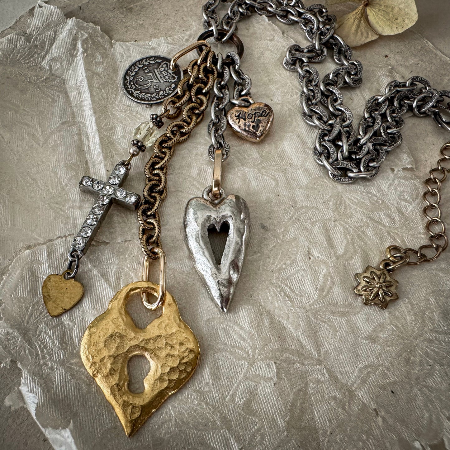 Faith, Hope & Charity Necklace
