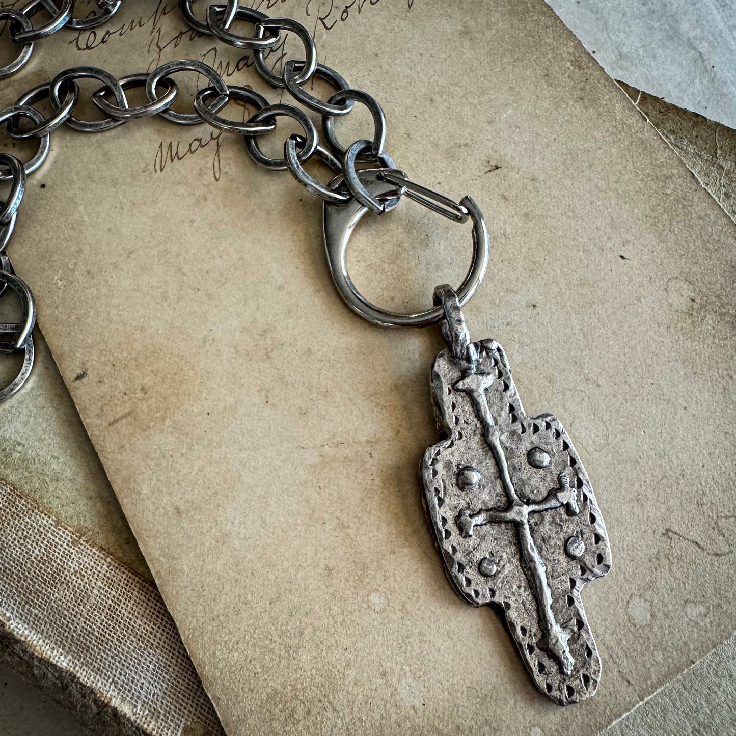 Double Crossed Necklace