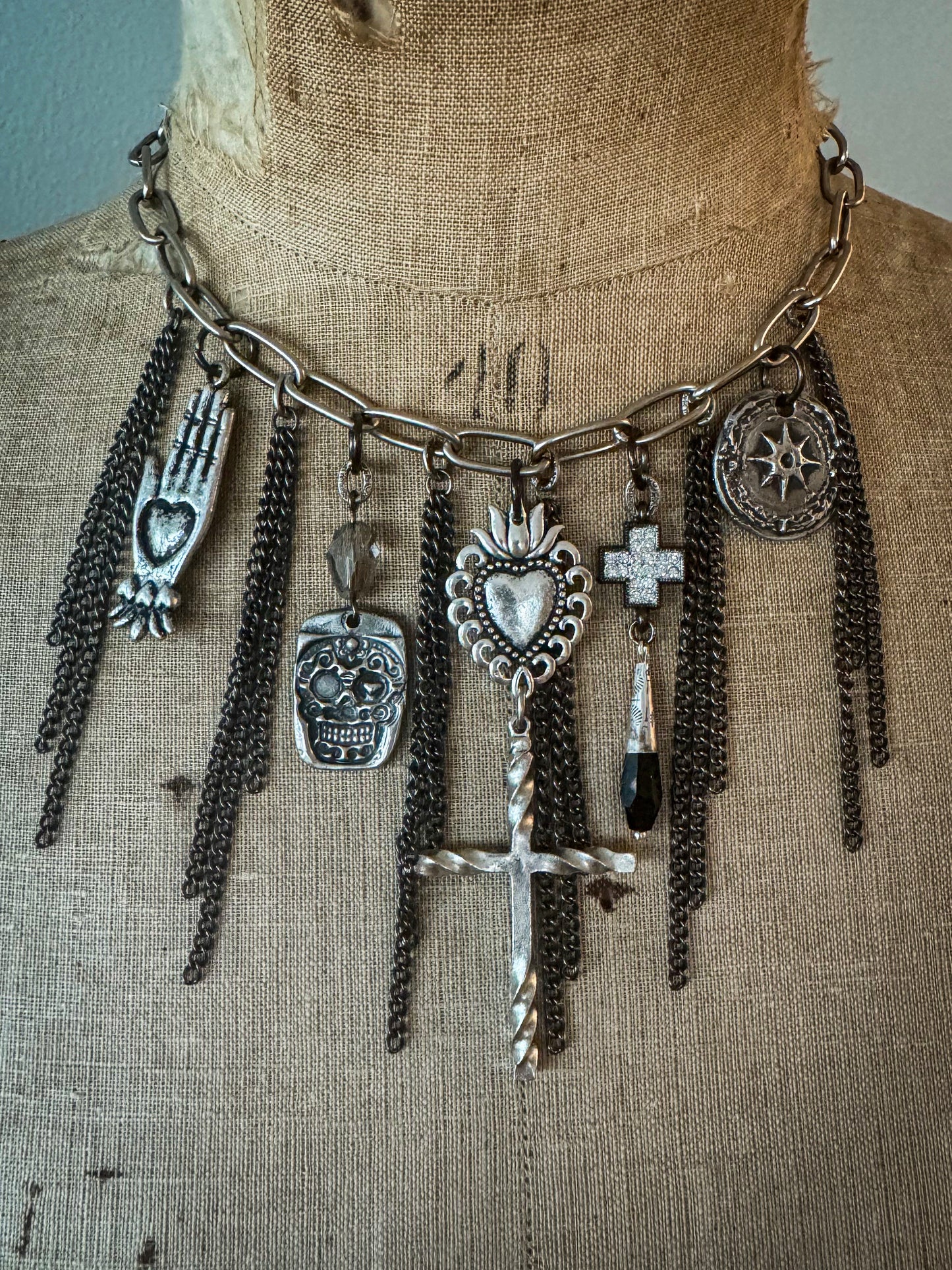 Day Of The Dead Necklace