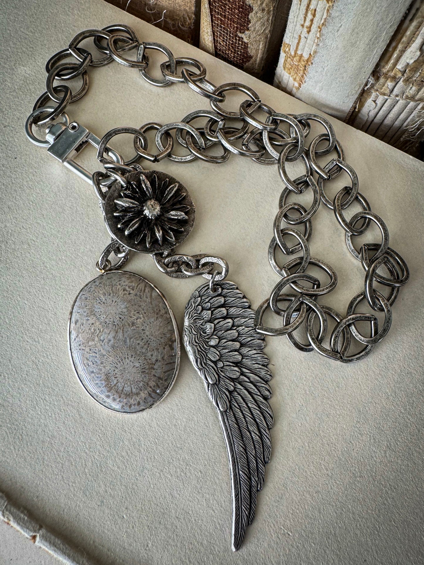 Winter Beach Necklace