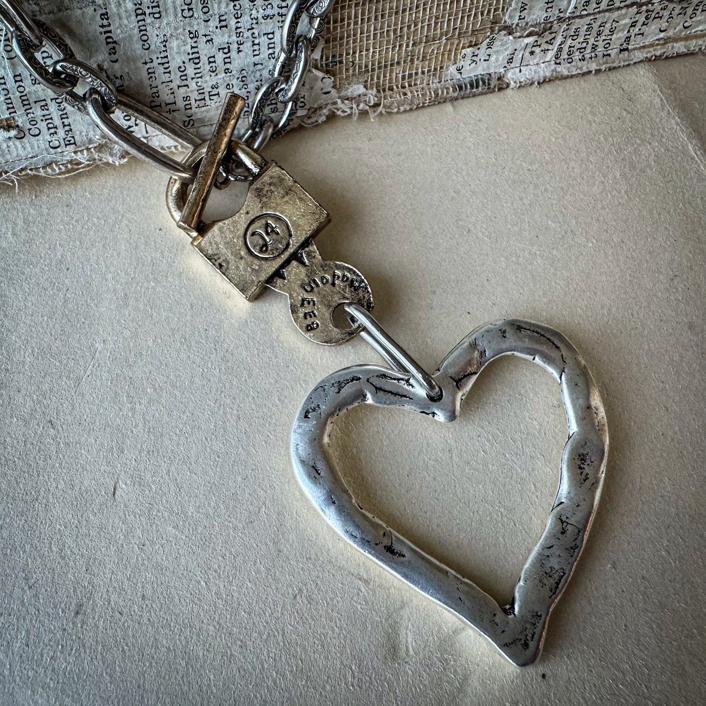 Locked Heart Necklace