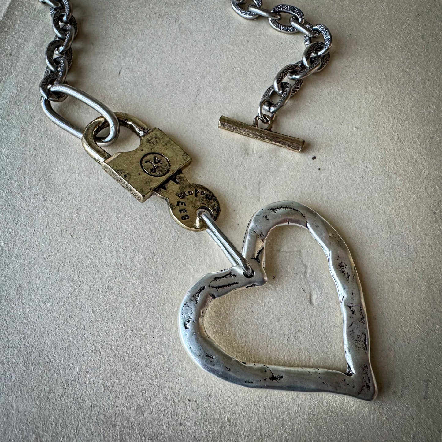 Locked Heart Necklace
