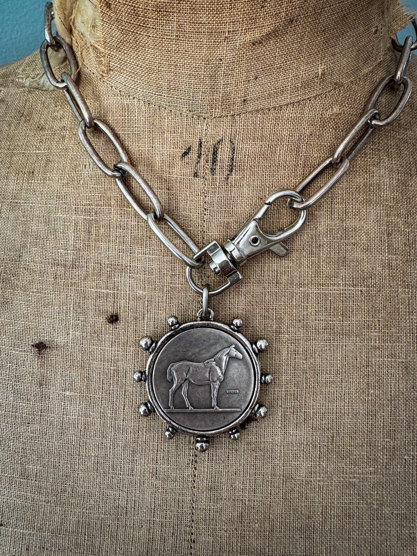 Love My Horse Necklace
