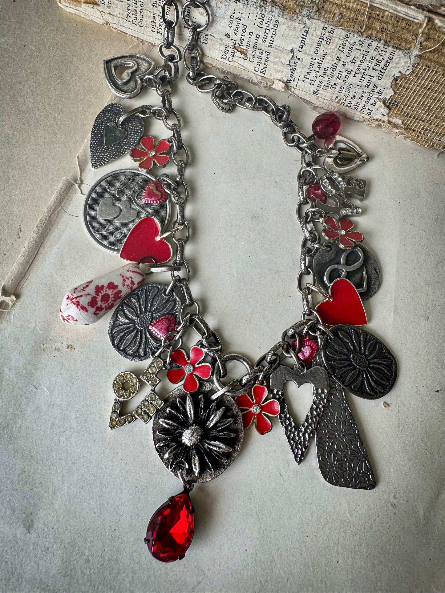 Passion Flower Necklace