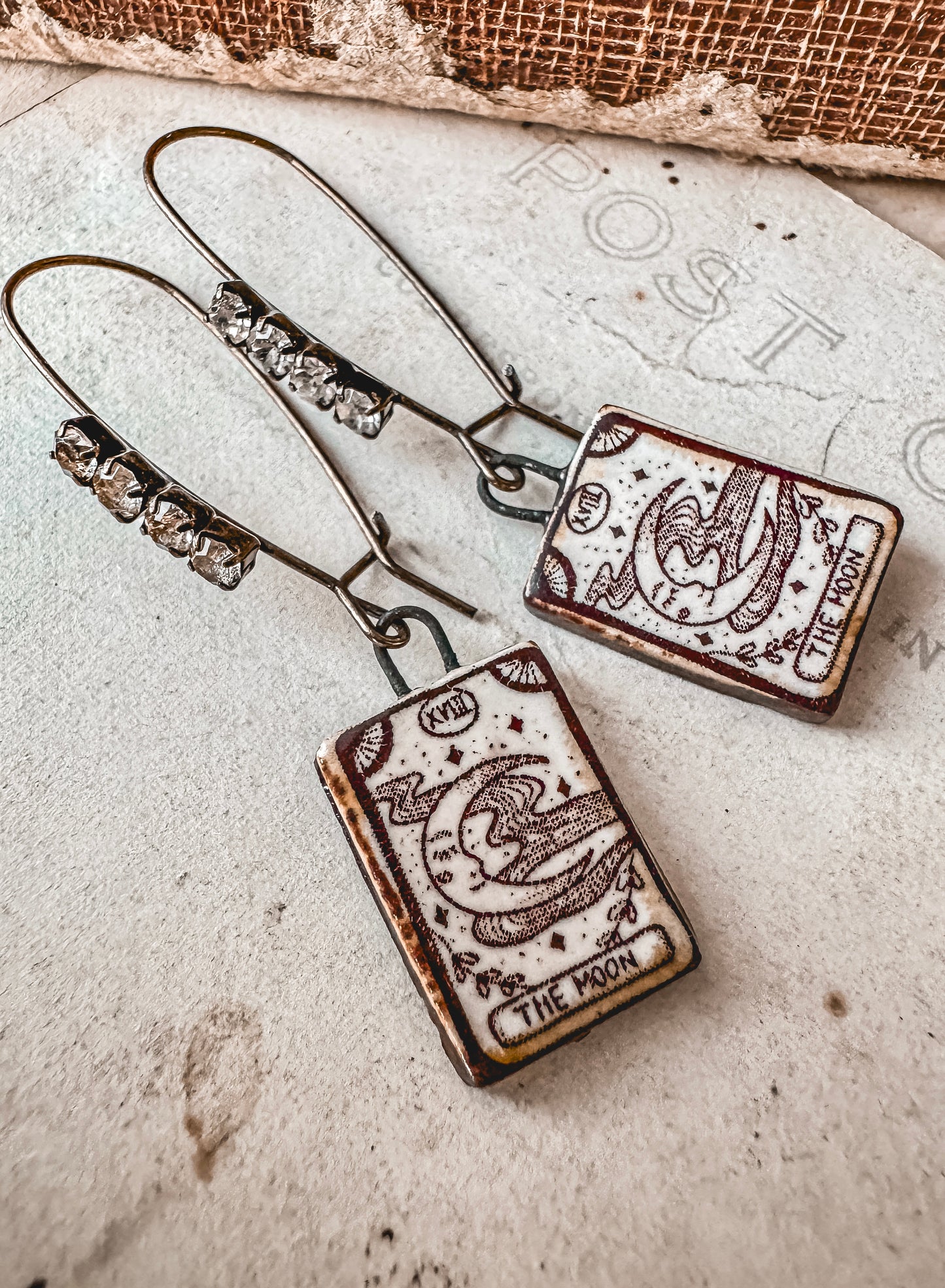 Tarot Moon Earrings