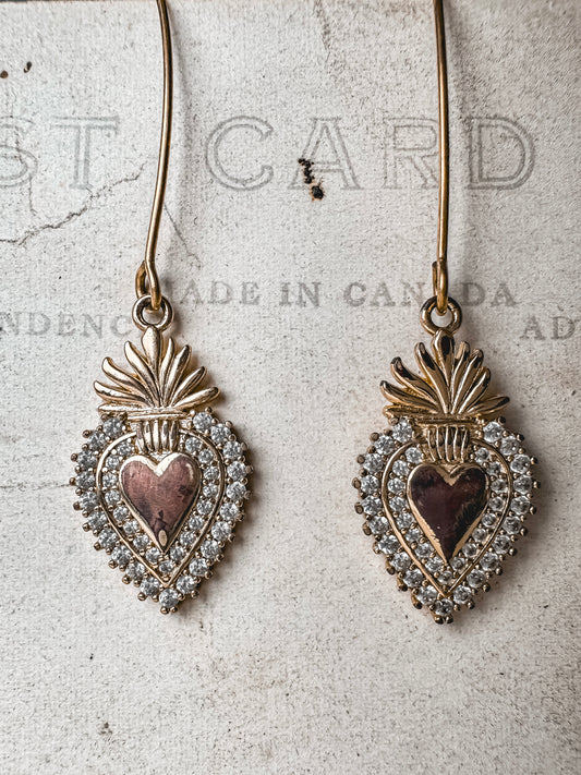 Vintage Kiss Earrings