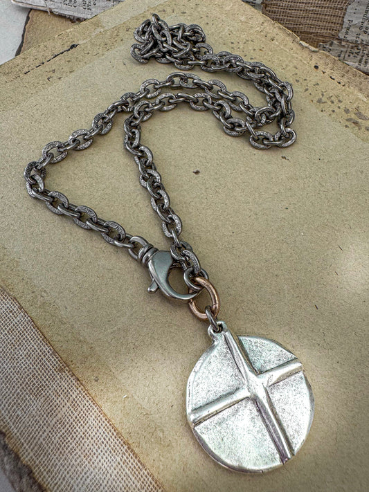 Cross My Heart Necklace