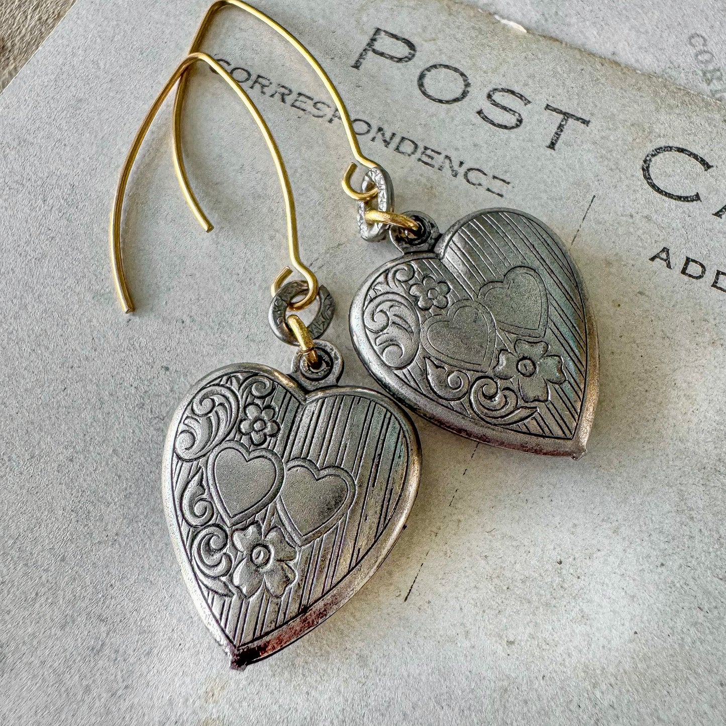 Retro Love Earrings