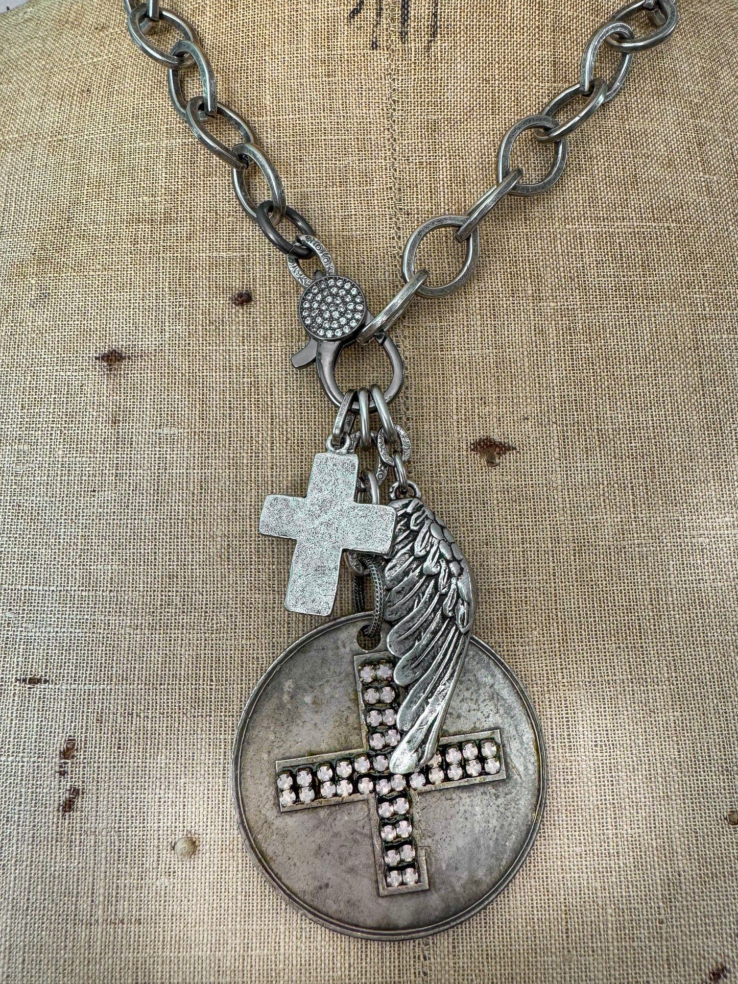Mystic Cross Talisman Necklace