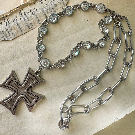 Starlight And Steel Necklace