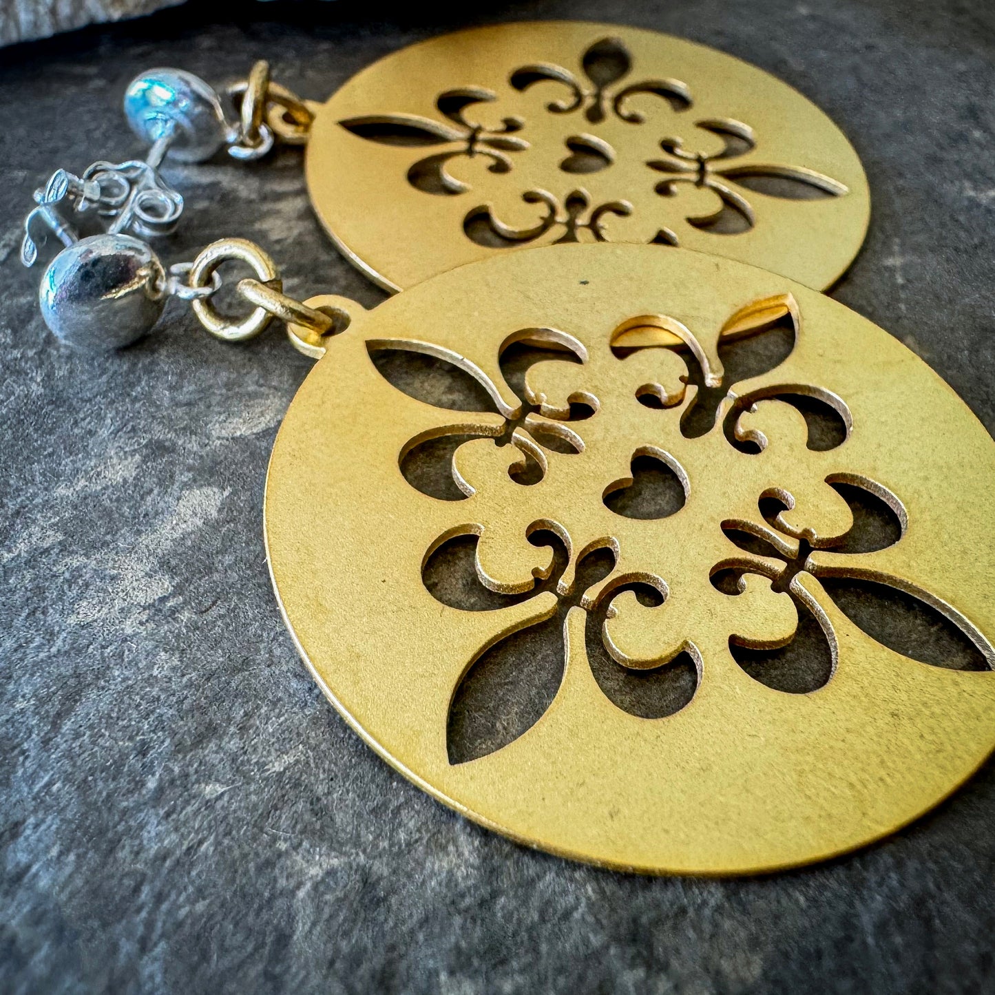 Versailles Medallion Earrings