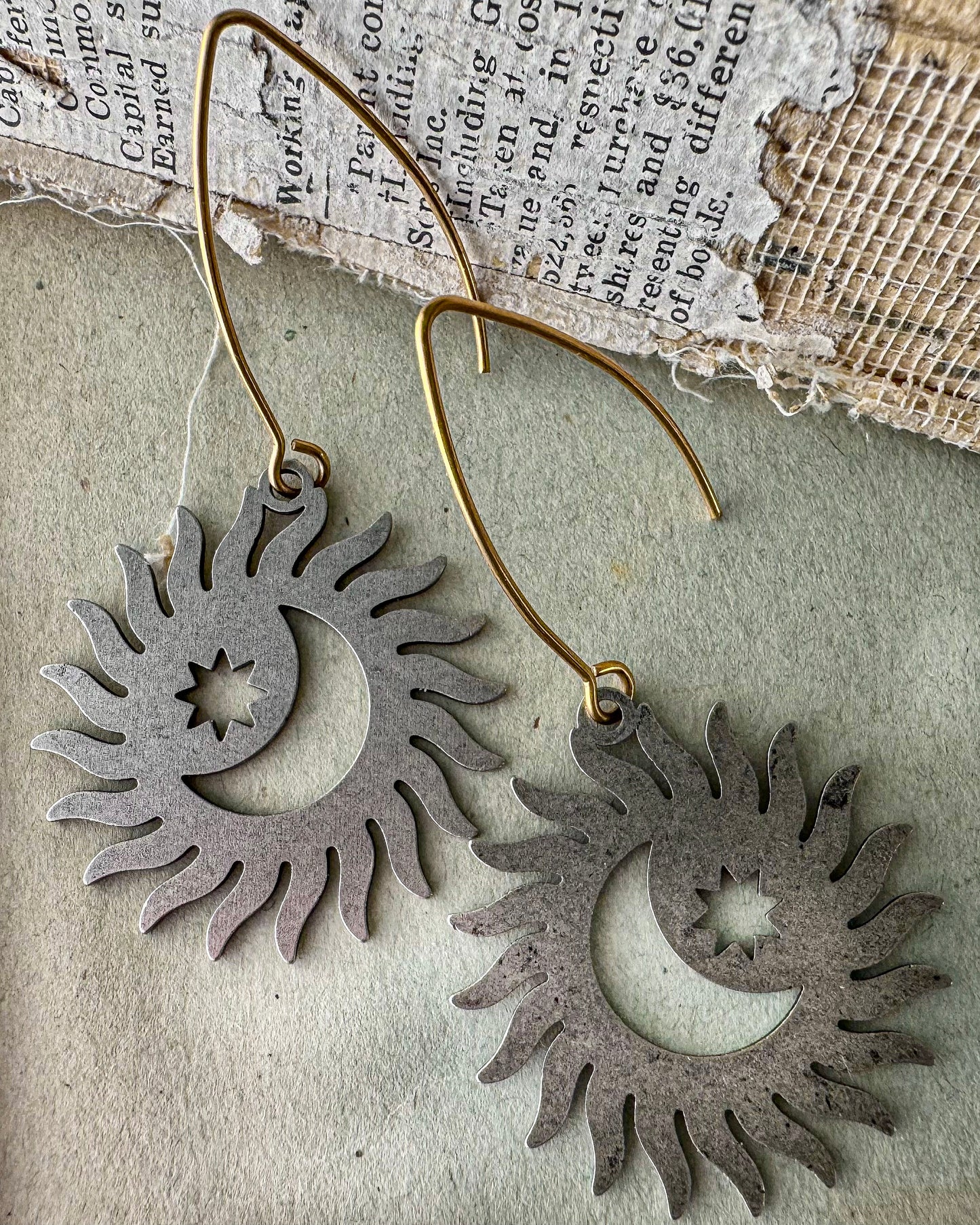 Solar Moonrise Earrings