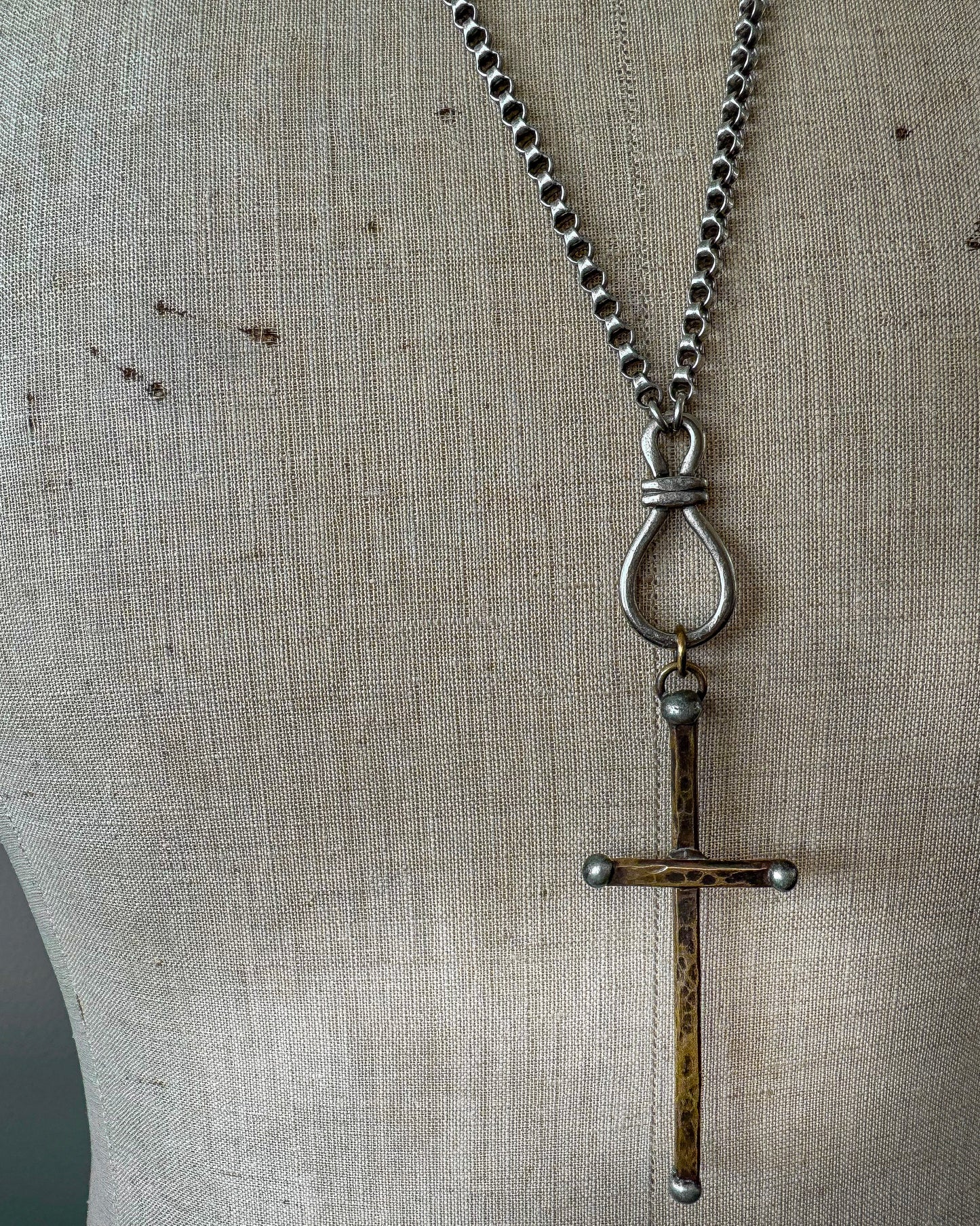 Sanctuary Cross Necklace