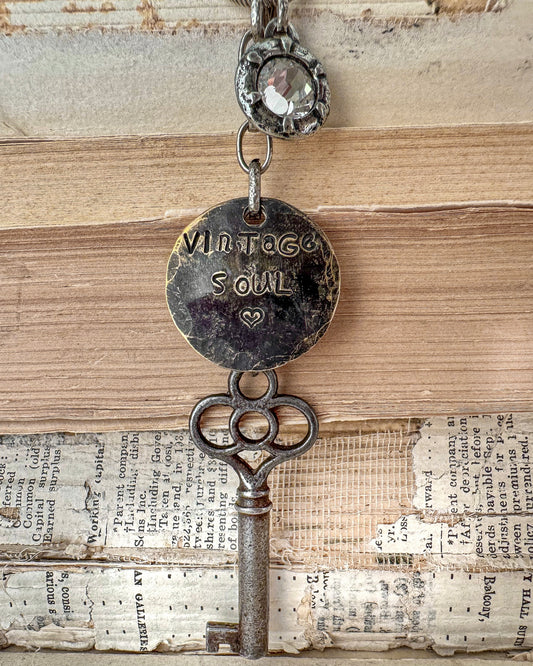 Key To A Vintage Soul Necklace