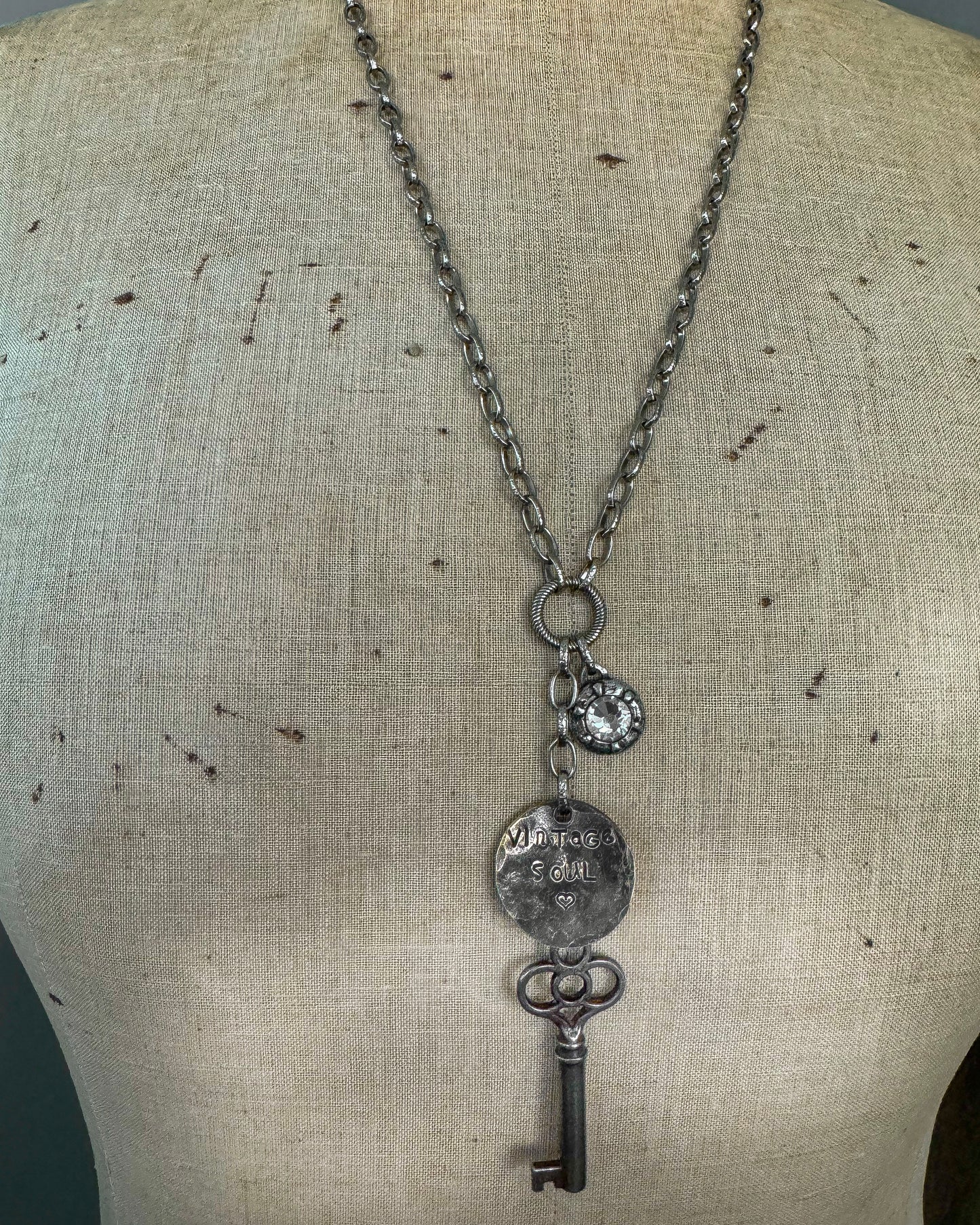 Key To A Vintage Soul Necklace