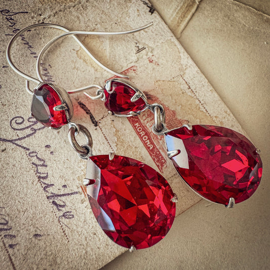Scarlet Romance Earrings