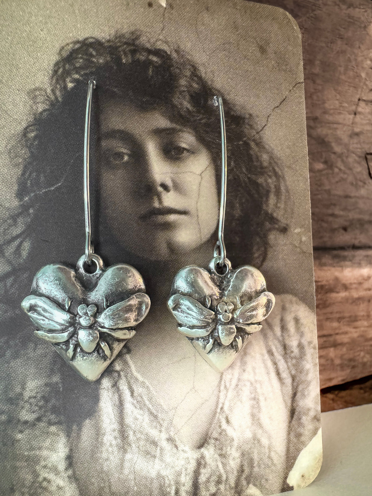 The Devoted Heart Earrings