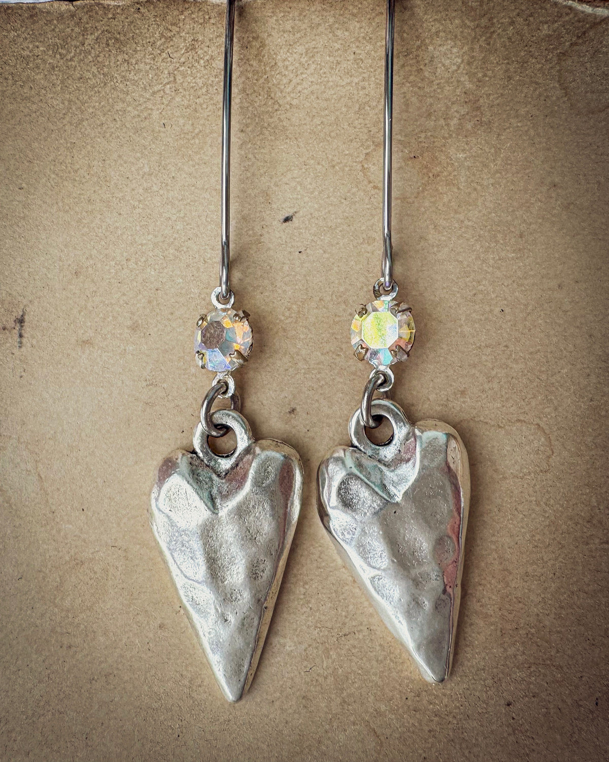 Silver Aurora Earrings