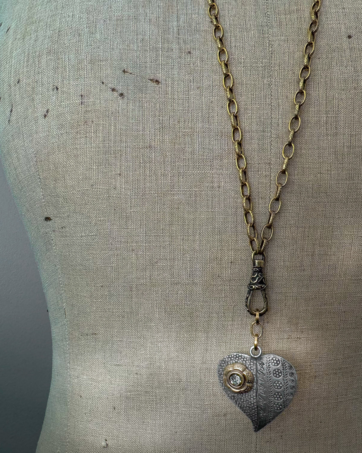 The Reinvented Heart Necklace