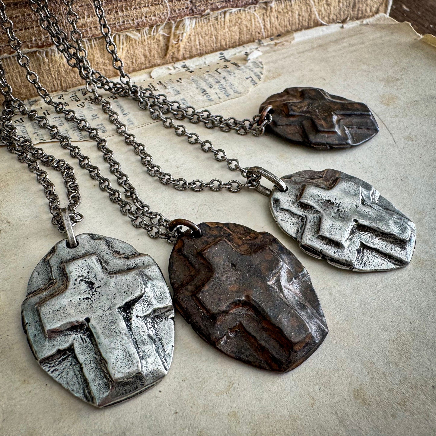 Rugged Cross Necklace
