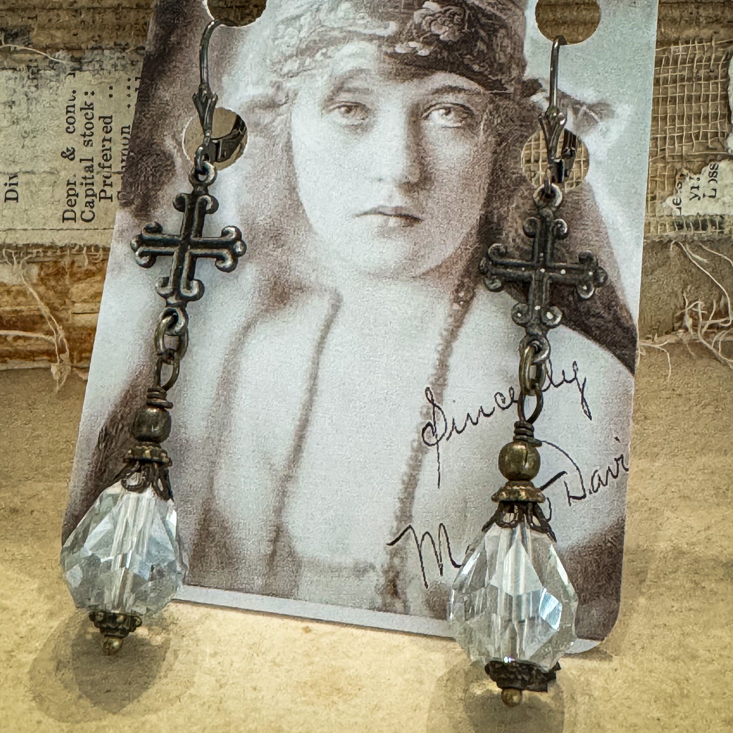 Crystal Rain Earrings