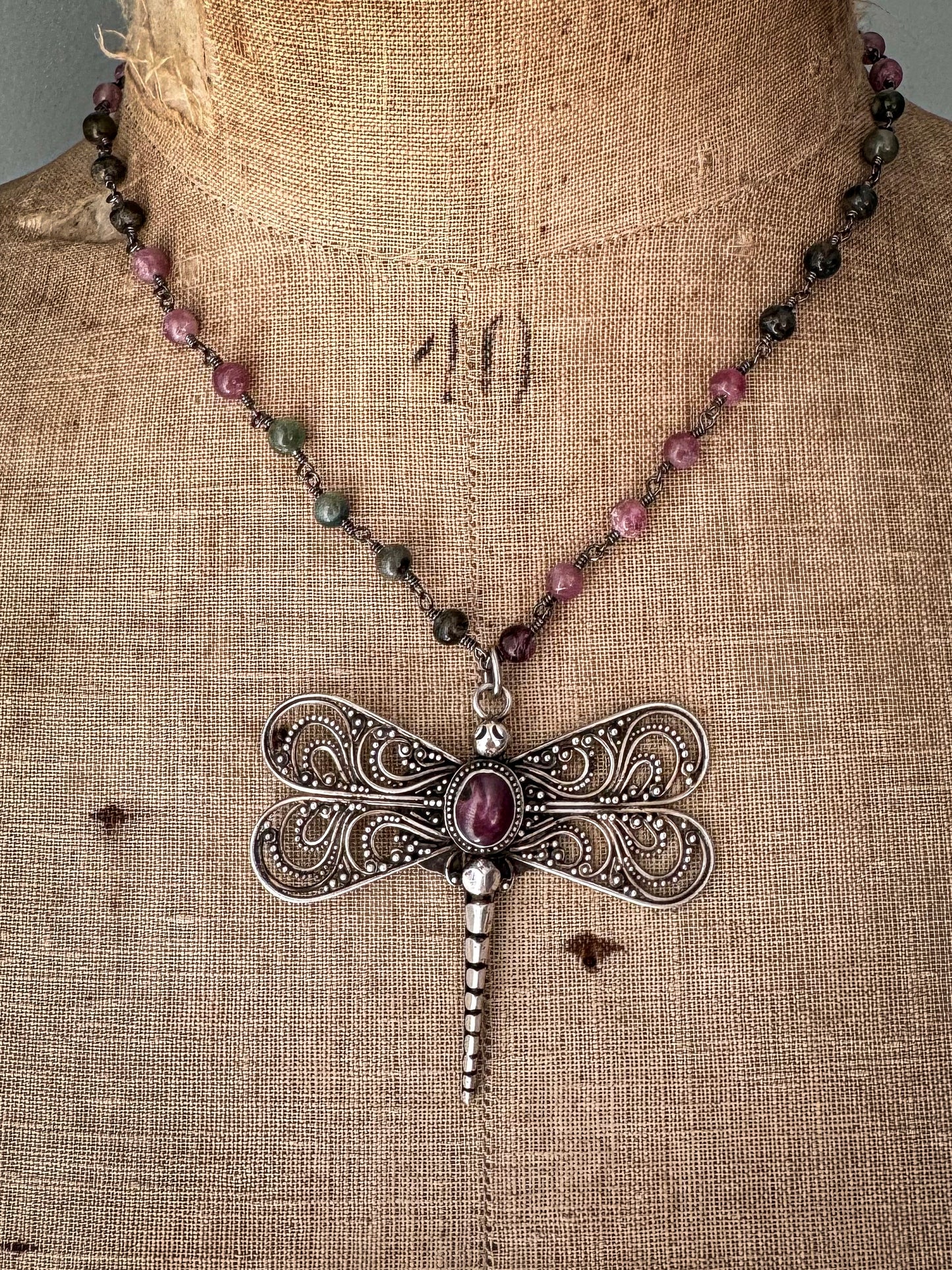 Dragonfly Queen Necklace