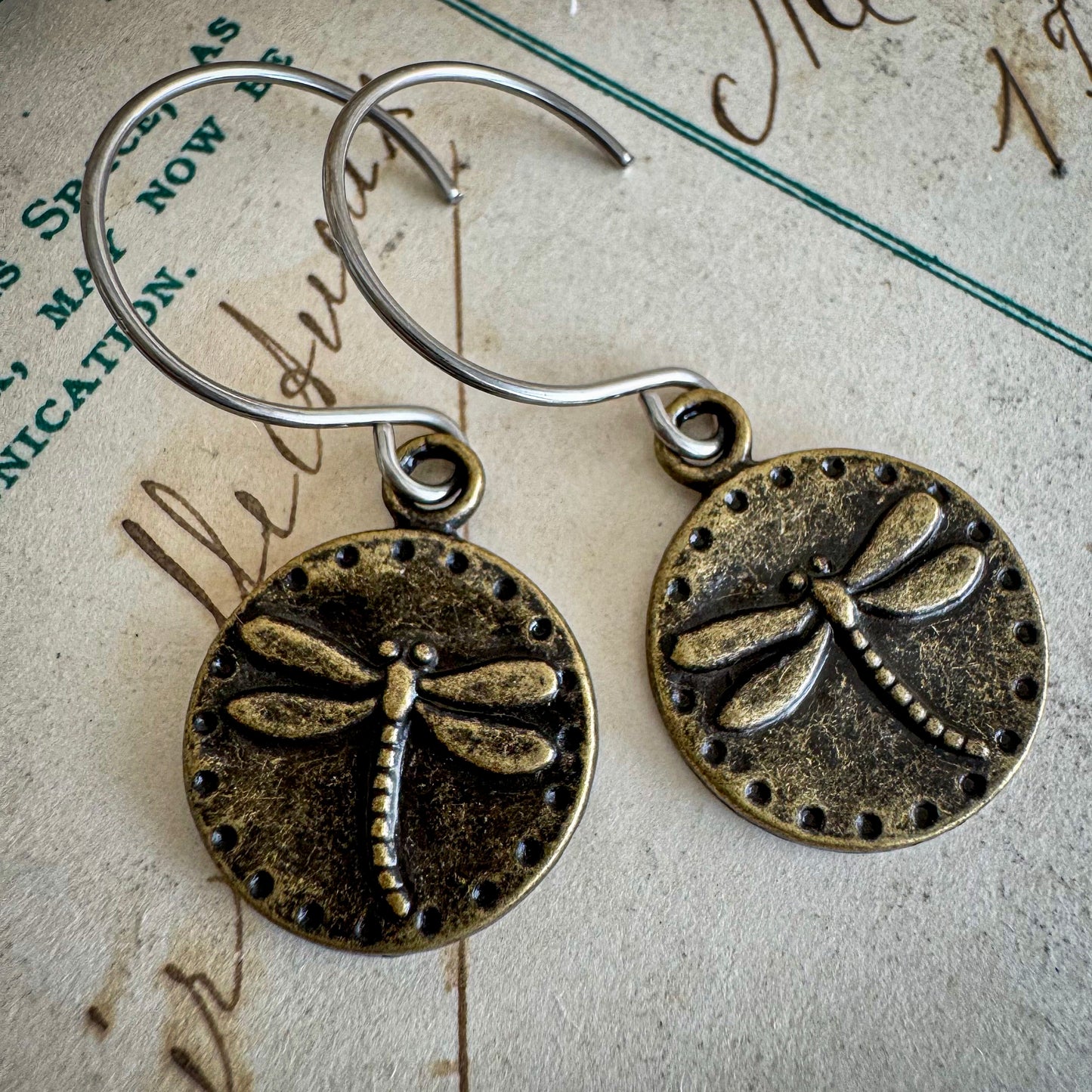 Petite Dragonfly Earrings