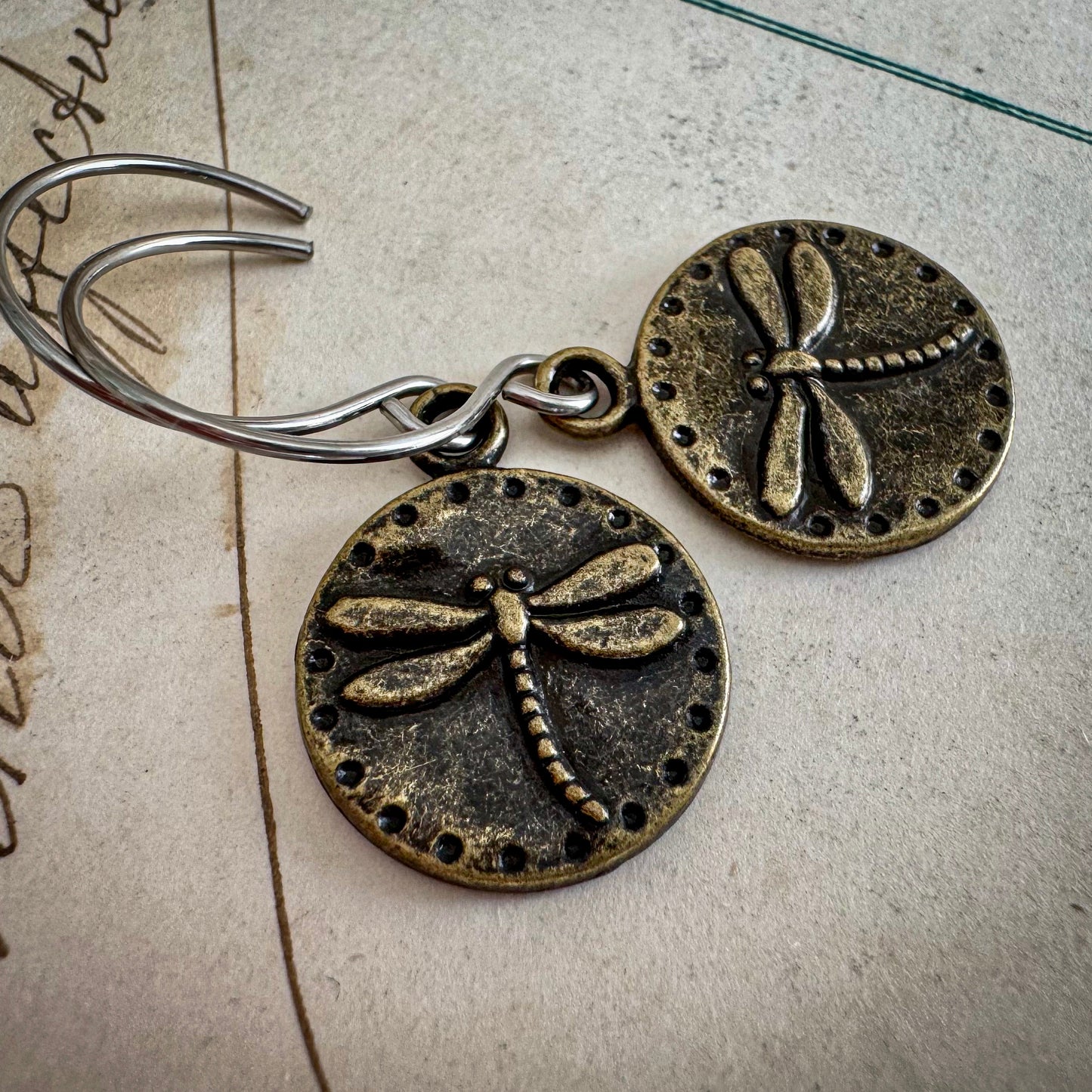 Petite Dragonfly Earrings