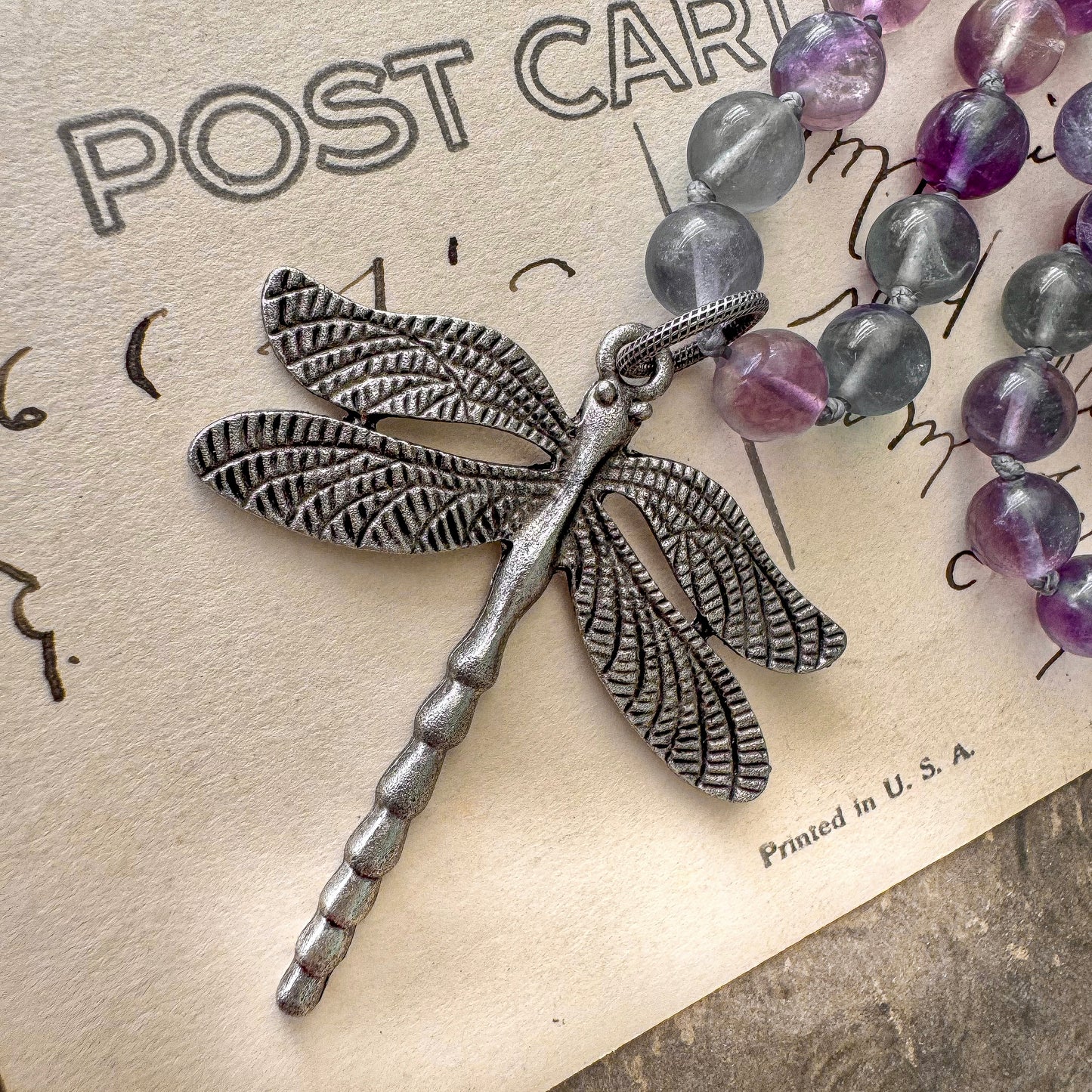 Ethereal Dragonfly Necklace