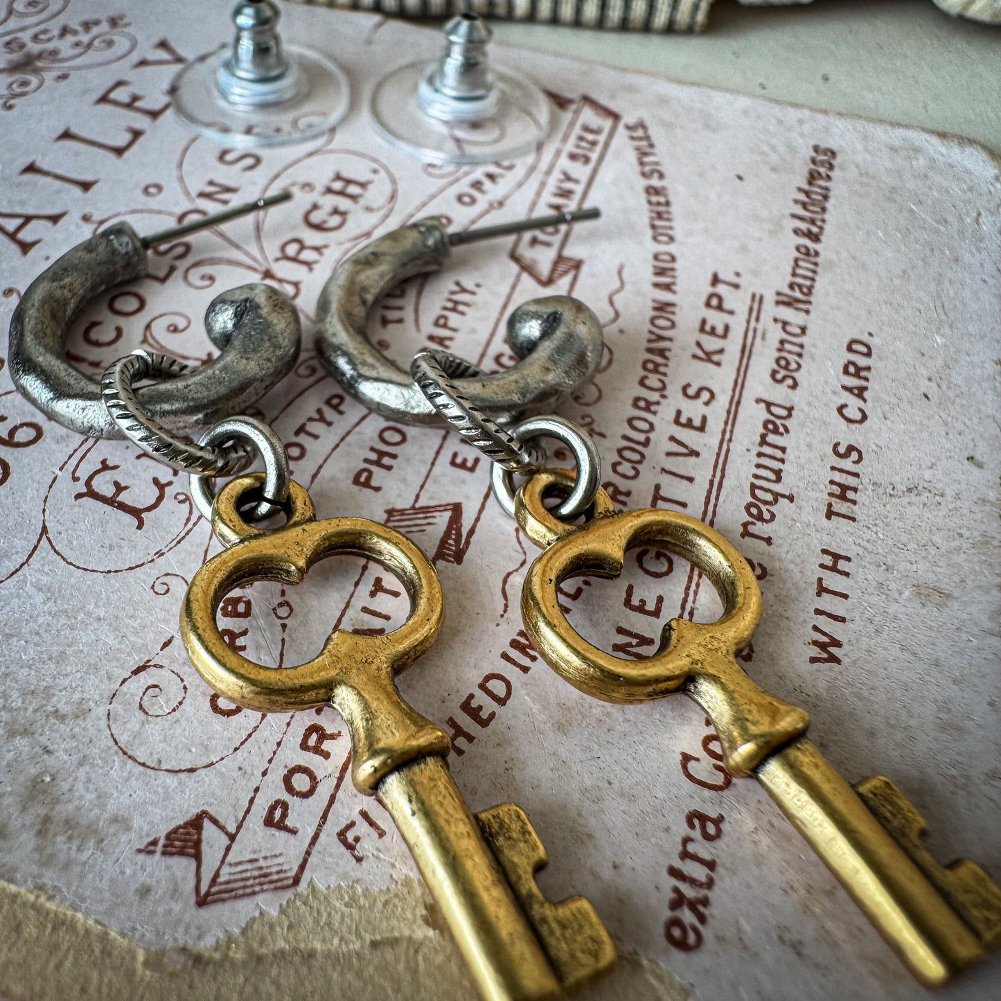 Key To My Heart Earrings