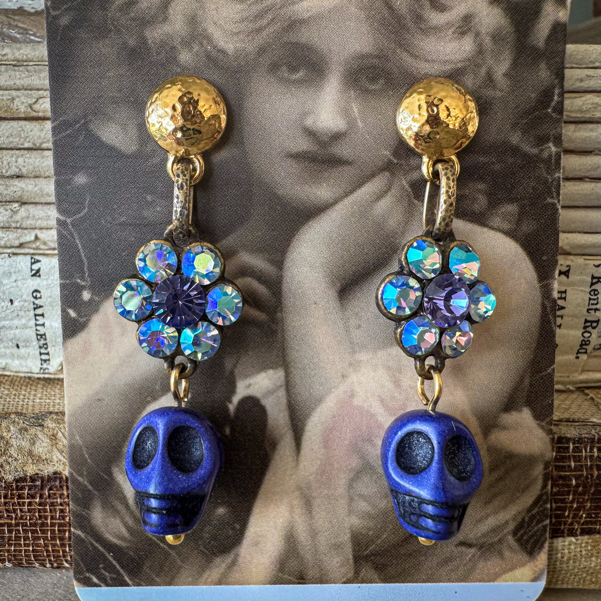 Wildflowers After Dark Earrings