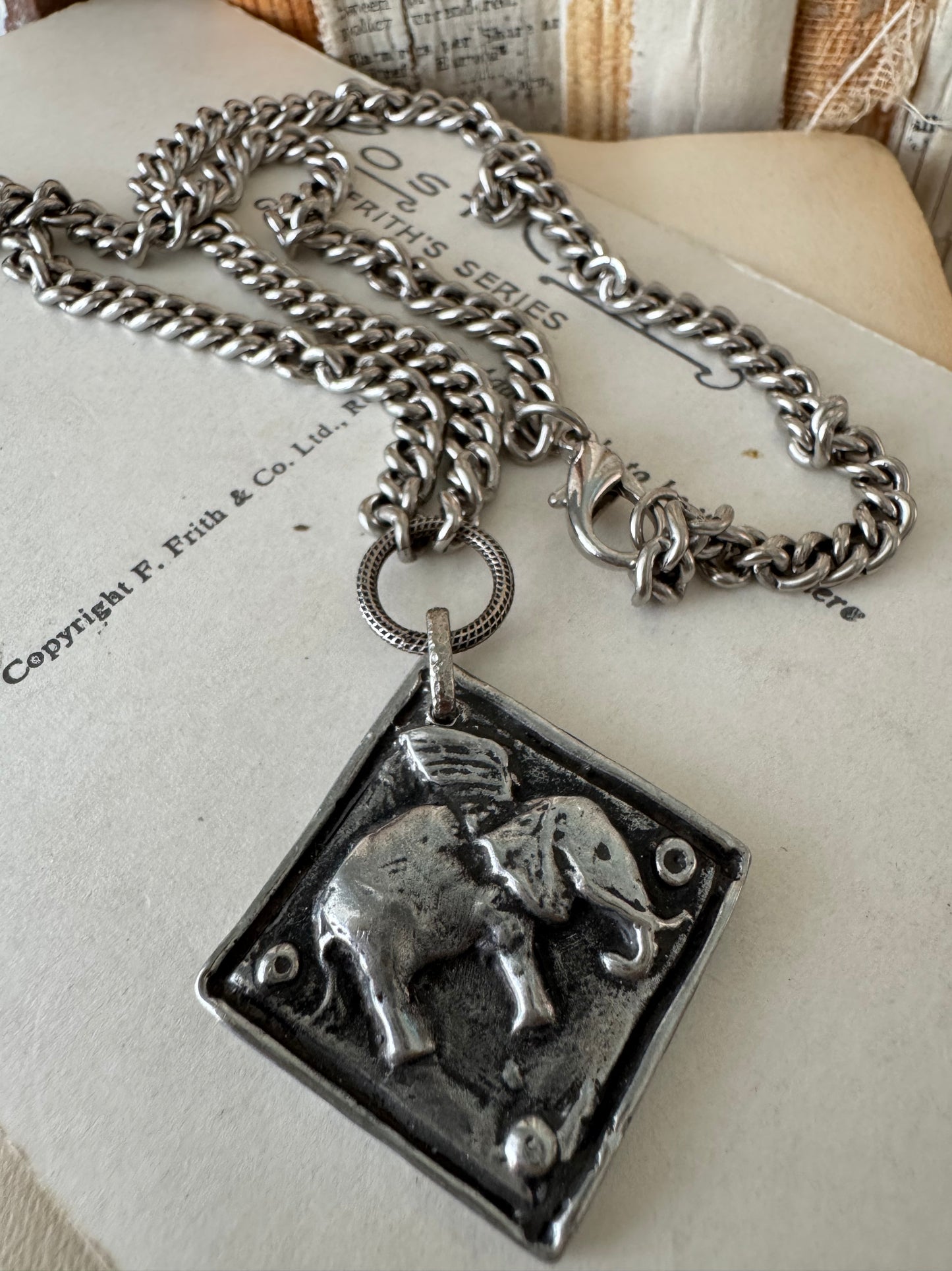 When Elephants Fly Necklace