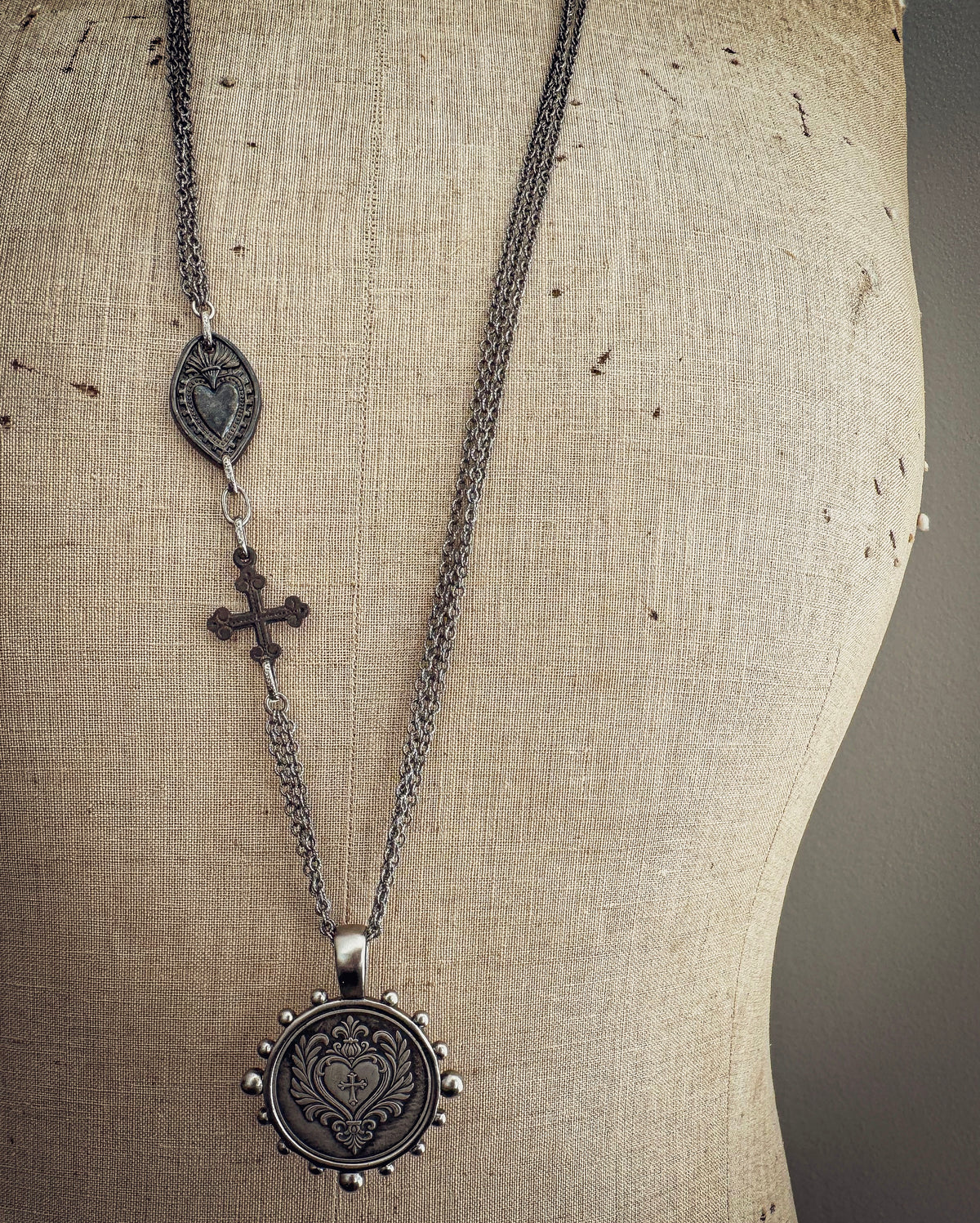 Trust. Love. Faith. Necklace