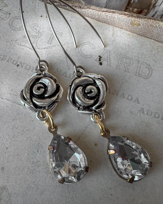 Enchanted Rose Earrings