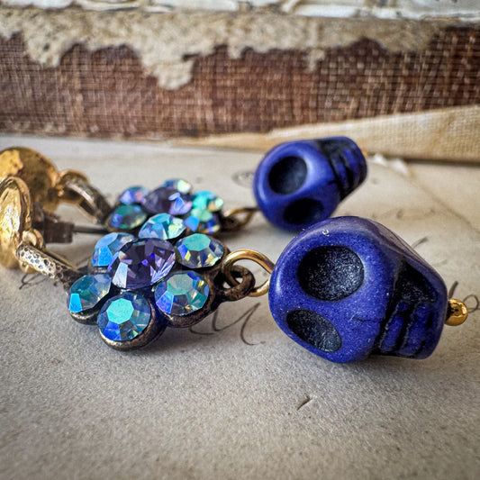 Wildflowers After Dark Earrings