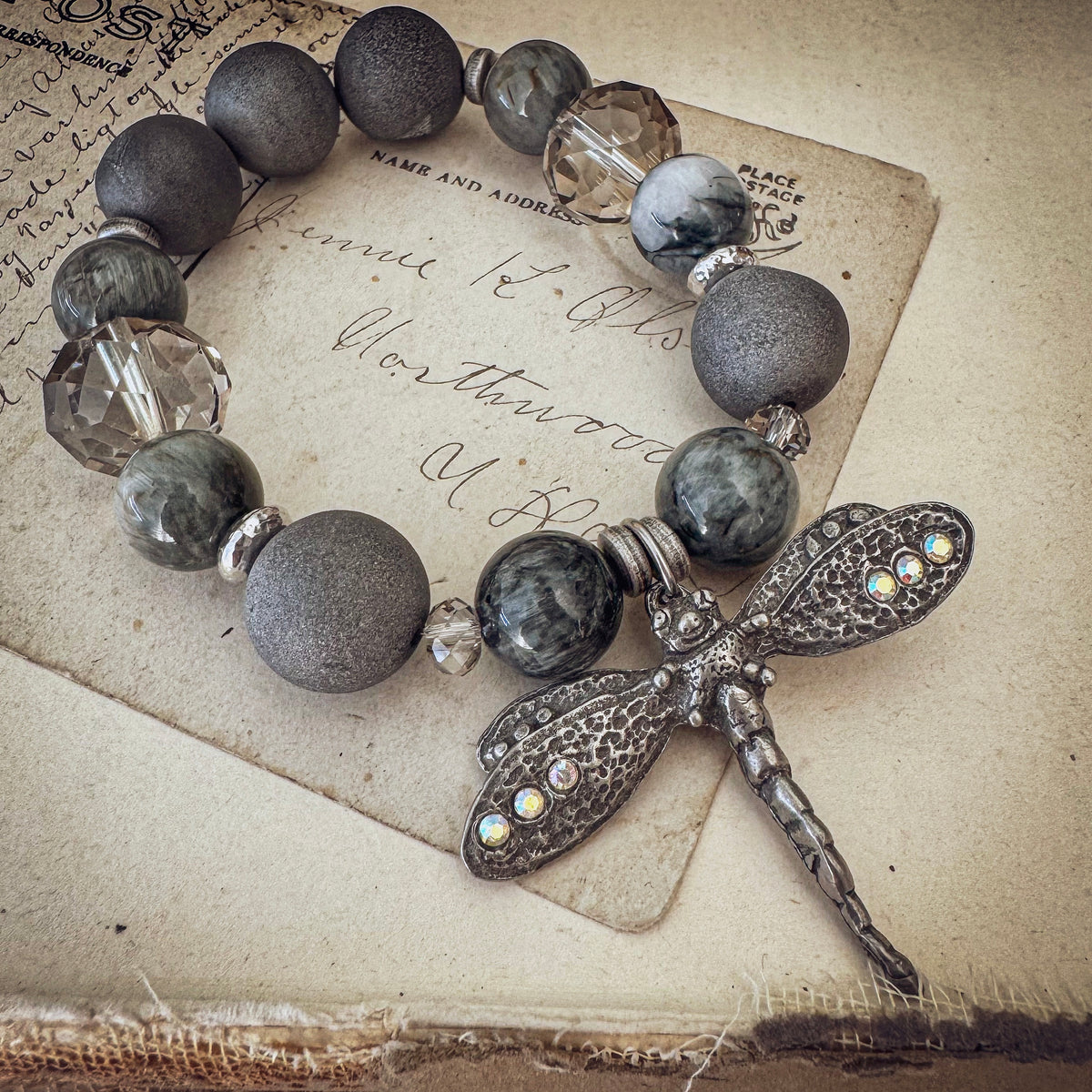 Dragonfly In The Mist Bracelet