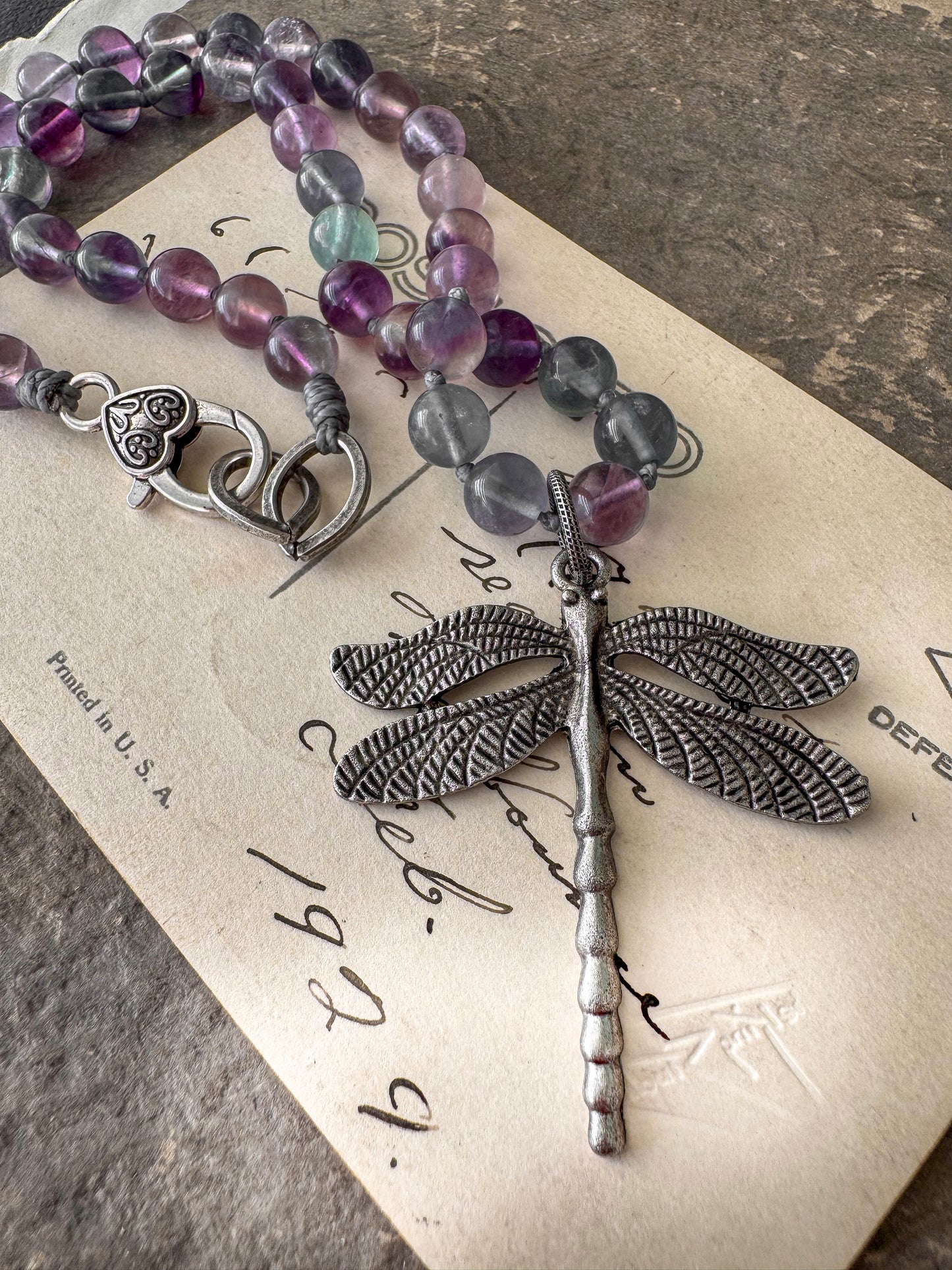 Ethereal Dragonfly Necklace