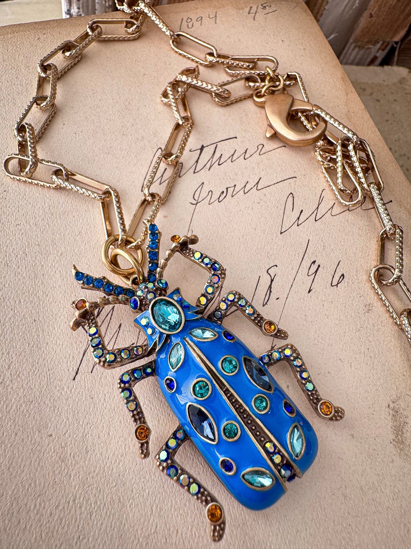 Scarab  Necklace