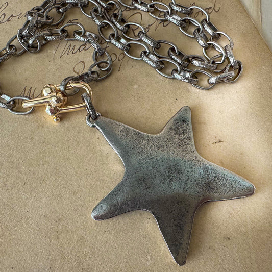 Gazing At Stars Necklace (silver)
