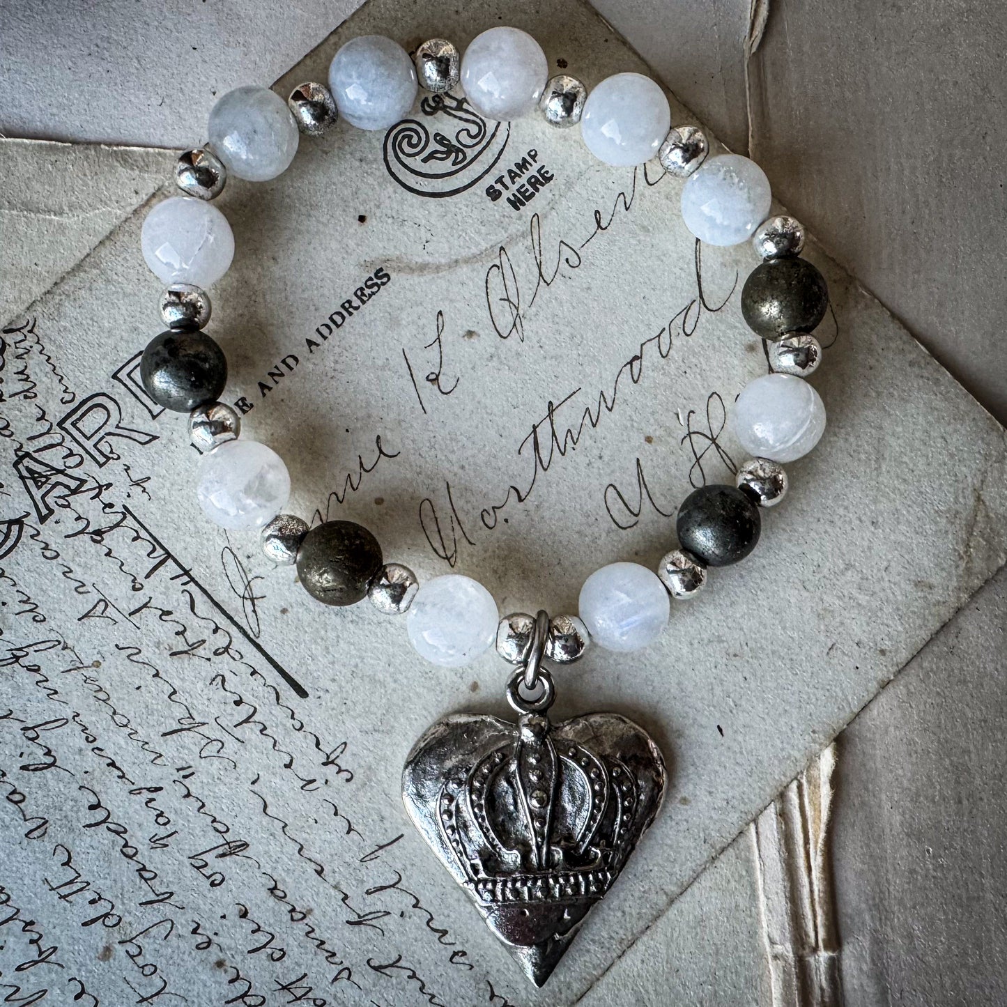 Moonlit Crown Bracelet