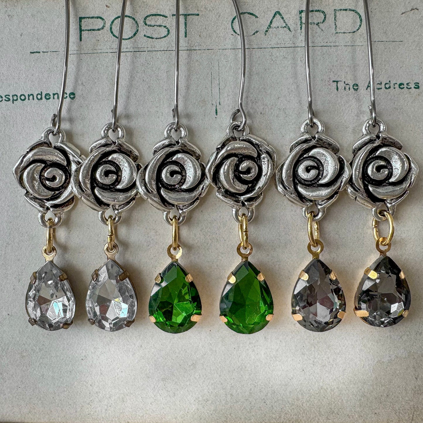 Enchanted Rose Earrings